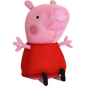 Wahu Aqua Pals Peppa Pig Plush Water Toy for Kids Ages 2+, Fast-Drying Waterproof Plush Doll Toy for Pool and Bathtub, Pink/Red, 16", Medium