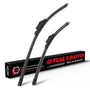 OTUAYAUTO Premium Windshield Wiper Blades - Replacement for BMW X5 2011-2013, BMW X6 2013-2014 - Precision Fit, All-Weather Performance, Top Lock Front Window Wiper Blades - 24"+20" (Pack of 2)