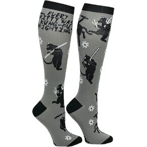 Crazy Dog T-Shirts Funny Workout Compression Socks For Women And Men Sarcastic Designs on Unisex 20-30 mmHg Compression Socks