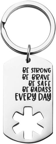 SANNYRA Inspirational Keychain BE Strong BE Brave BE Safe BE Every Day Graduation Encouraging Gift in Saudi Arabia
