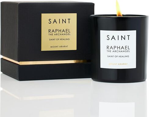 SAINT Raphael The Archangel Scented Candle with Prayer, Prayer Coin, and Holy Oil, Soy Coconut Aromatherapy Candle with 50 Hour Burn Time in Saudi Arabia