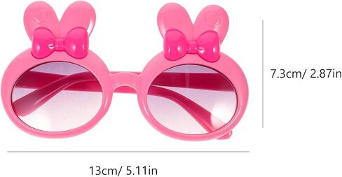Zerodeko Bunny Ear Sunglasses Easter Party Eyeglasses Rabbit Ears Glasses for Kids Easter Party Favors Basket Stuffers Green in Saudi Arabia