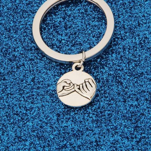 Every Brunette/Blonde Needs A Blonde/Brunette Best Friend Keychain Set Back To School Gift For BFF in Saudi Arabia