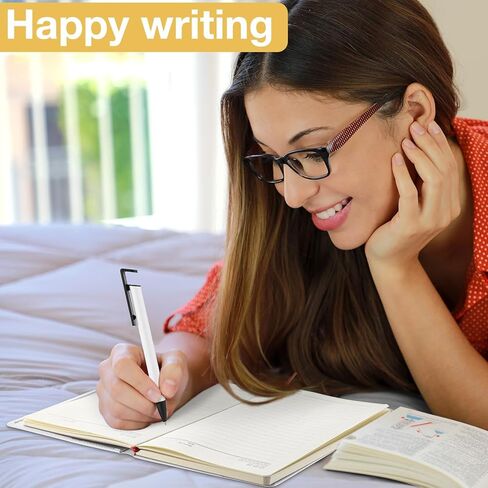 مجموعة مذكرات التسامي مكونة من 8 قطع، تتضمن 4 دفاتر ملاحظات فارغة مقاس A5 و4 أقلام تصعيد للمكتب المدرسي (8.3 × 5.7) in Saudi Arabia