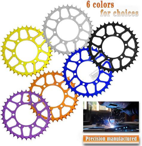 الألومنيوم 7075 محور سلسلة ضرس ترقيات جزء لLosi 1/4 Pro Moto MX دراجة نارية الترابية دراجة RTR FXR (LOS06000) (LOS06002) 7075 سبيكة محور سلسلة ضرس القفزات، أسود in Kuwait