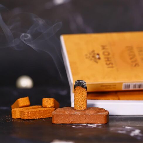 Smudge Incense Bricks - Palo Santo, White Sage, Sandal Oudh - 45 Bricks (Pack of 3) in Saudi Arabia