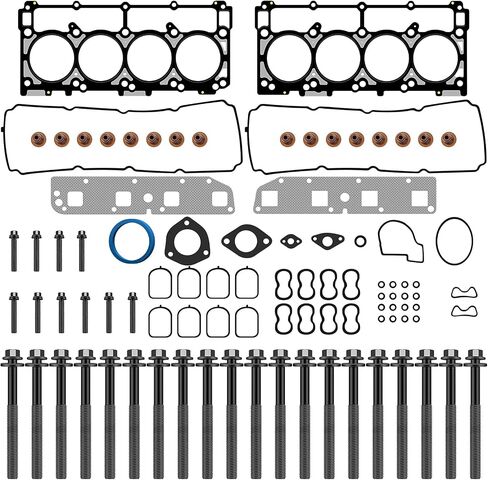 ECCPP Engine Full Gasket Set w/Bolts for 03 04 05 06 07 08 for Jeep Grand for Cherokee for Chrysler 300 Aspen for Dodge for Ram Charger Magnum 5.7L V8 OHV Head Gaskets Kit in Saudi Arabia