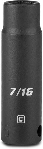 Capri Tools Deep Impact Socket, 3/8-Inch Drive, 6-Point, SAE (1-Inch) in Kuwait