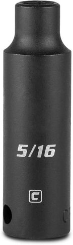 Capri Tools Deep Impact Socket, 3/8-Inch Drive, 6-Point, SAE (1-Inch) in Kuwait