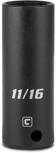 Capri Tools Deep Impact Socket, 3/8-Inch Drive, 6-Point, SAE (1-Inch) in Kuwait