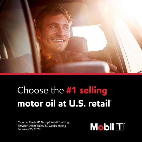 Mobil 1 Supercar Advanced Full Synthetic Motor Oil 0W-40, (Pack of 1) in Saudi Arabia