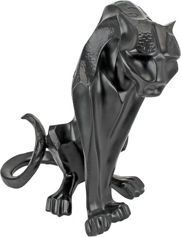 Design Toscano EU6104 Panther on the Prowl Art Deco Statue, 16 Inch, Black in Saudi Arabia