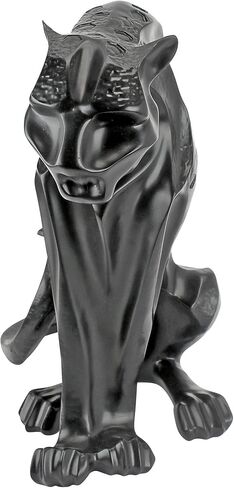 Design Toscano EU6104 Panther on the Prowl Art Deco Statue, 16 Inch, Black in Saudi Arabia