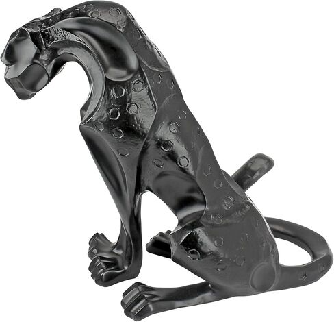 Design Toscano EU6104 Panther on the Prowl Art Deco Statue, 16 Inch, Black in Saudi Arabia