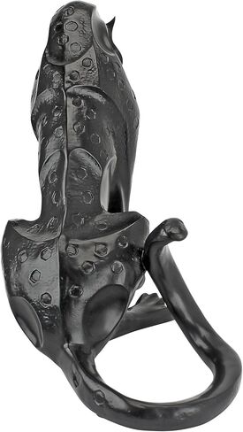 Design Toscano EU6104 Panther on the Prowl Art Deco Statue, 16 Inch, Black in Saudi Arabia