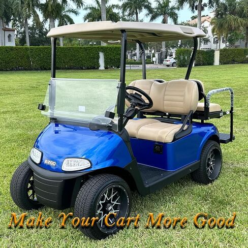 ZLX&LU EZGO RXV Front Emblem, Golf Cart Replacement Decal, EZGO Name Plate and Fornt Badge, RXV Golf Cart Accessories, OEM#: 606405, 8.18" X 2.96" in Saudi Arabia