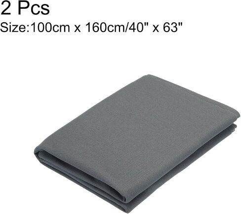 uxcell 2pcs Grey Speaker Mesh Grill Cloth Stereo Box Fabric Dustproof Cloth 40" x 63" in Saudi Arabia