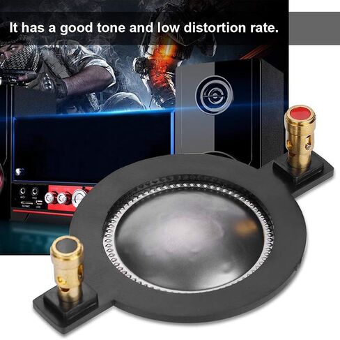 Speaker Horn Diaphragm Replacement,Universal Replacement Diaphragm 44.4mm High Pitch Horn Sound Voice Coil Horn Accessories in Saudi Arabia