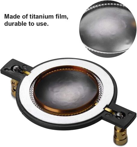 Speaker Horn Diaphragm Replacement,Universal Replacement Diaphragm 44.4mm High Pitch Horn Sound Voice Coil Horn Accessories in Saudi Arabia