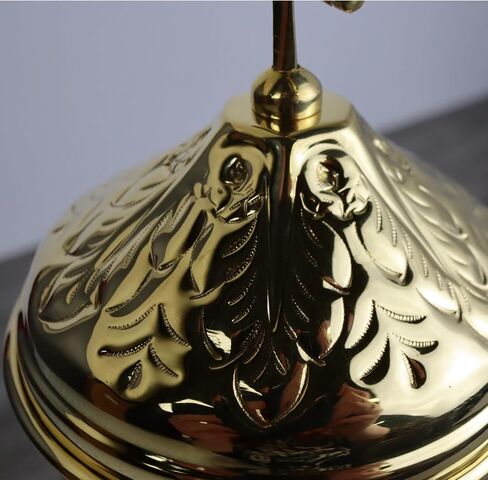 Ciborium Elegant High Polished Brass, Catholic Church Communion Supplies, 10 by 4.75 Inches in Saudi Arabia