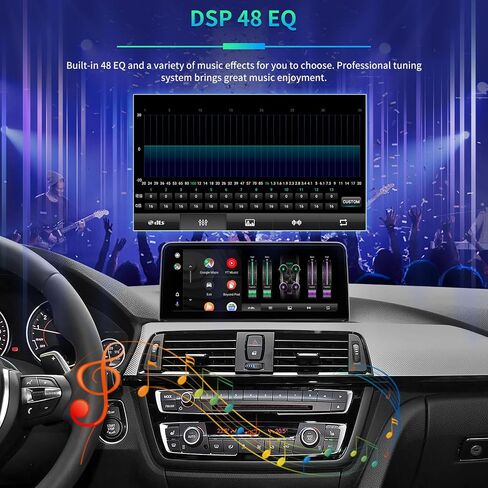 12.3 inch IPS Touch Screen Car Stereo for BMW NBT 3 4 Series F30 F31 F34 (2013-2016), with Wireless CarPlay Android Auto Bluetooth, Multimedia Receiver, SWC Car Radio AHD 1080P Camera 5GWIFI 4GB+64GB in Saudi Arabia