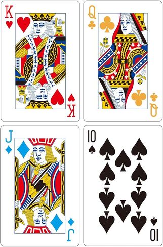 Poker Cards 4 Color in Saudi Arabia