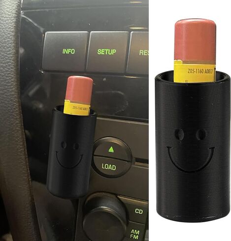 Chapstick Holder for Car, Lip Balm Holder for Interior Car Accessories for Women Must Have Black in Saudi Arabia