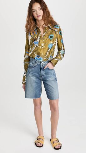 AG Adriano Goldschmied Women's Kerah Denim Shorts in Saudi Arabia