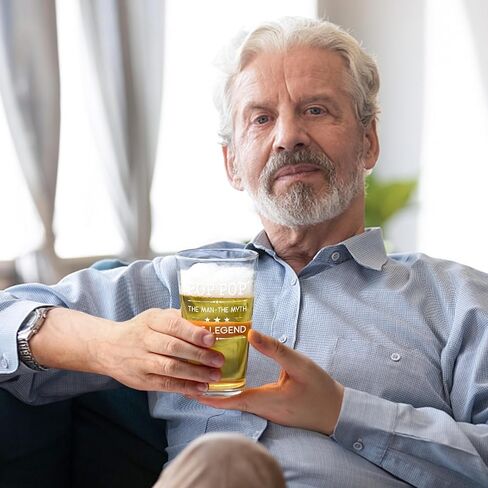 Futtumy Papaw Beer Glass 15 Oz, Papaw Gifts, Grandpa Fathers Day Gift, Papaw Gifts from Grandkids, Grandpa Christmas Gifts, Papaw Gifts for Grandpa Men Grandfather New Grandpa, Grandpa Birthday Gifts in Saudi Arabia