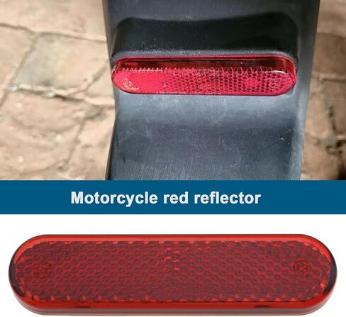 SING F LTD 2Pcs Motorcycle Reflector E-Mark Certification Electric Scooter Reflector Warning Reflector Accessories for Car Trailers Trucks Campers RVs in Saudi Arabia