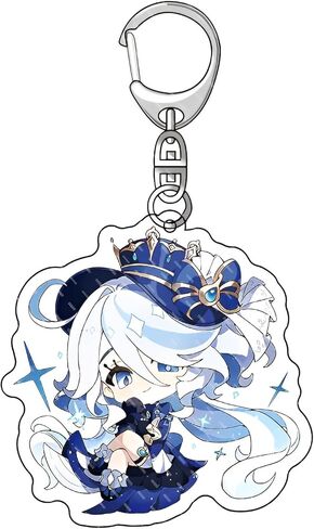 سلسلة مفاتيح رسوم متحركة من الأكريليك، حلقة مفاتيح جينشين إمباكت، مجموعة للمعجبين (FURINA) in Kuwait