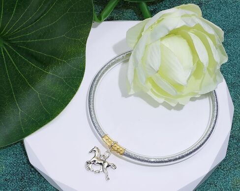 Small Metal Horse Charms Vintage Running Horse Beads for Pendant Earring Bracelet Necklace Keychain Bookmark Jewelry Making Themed Gift Handmade Craft Project, 50PCS in Saudi Arabia
