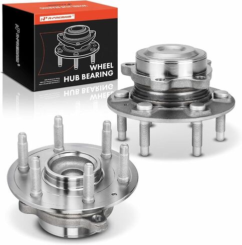 A-Premium 2 x Front Wheel Bearing and Hub Assembly with 6-Lug Compatible with Chevy & GMC & Cadillac - 2019-2022 - Silverado 1500 (LTD), Sierra 1500, Suburban, Escalade ESV, RWD in Saudi Arabia