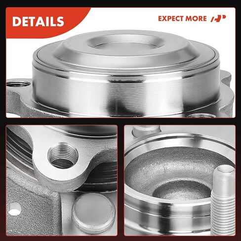 A-Premium 2 x Front Wheel Bearing and Hub Assembly with 6-Lug Compatible with Chevy & GMC & Cadillac - 2019-2022 - Silverado 1500 (LTD), Sierra 1500, Suburban, Escalade ESV, RWD in Saudi Arabia