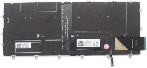 لوحة مفاتيح بديلة جديدة للكمبيوتر المحمول Dell XPS 13 9370 9380 13-9370 13-9380 9380-7660SLV-PUS P82G XPS 13 7390 (ليست لـ 7390 2 في 1) بإضاءة خلفية US 3CM18 03CM18 NSK-EN0BC in Saudi Arabia