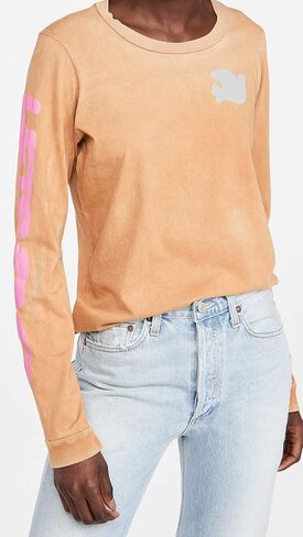 FREECITY Women's Letgo Supervintage Long Sleeve Tshirt in Saudi Arabia