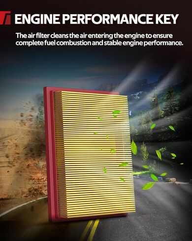 Torchbeam Engine Air Filter CA10755 Fits for 2011-2021 Grand Cherokee, 2014-2019 Highlander, 2011-2020 Sienna, 2010-2022 RX350 in Saudi Arabia