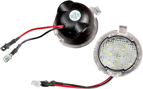 6000K زينون أبيض LED أضواء البركة مرآة تناسب For-d F-150 Adventure Explorer Edge مرنة الانصهار الثور x لينكولن ميركوري ضوء إشارة مقاوم للماء استبدال 3F1Z-13B375-AA 3F1Z13B375AA 1 زوج in Saudi Arabia