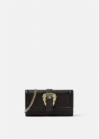 VERSACE JEANS COUTURE women Couture 1 wallet black in Saudi Arabia