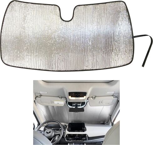 YelloPro Side Window Front Seat Sunshade (Set of 2) Custom Fit for 2021 2022 2023 2024 Nissan Rogue SUV, S, SV, SL, Platinum (Not for Sport), UV Reflector Sun Protection Accessories (Made in USA) in Saudi Arabia