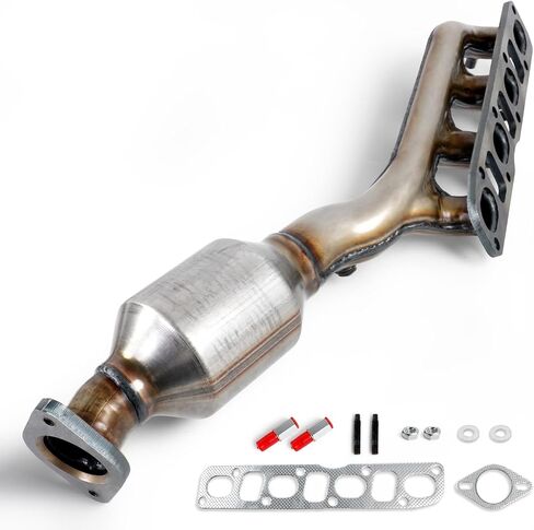 674-843 جانب الركاب المحول الحفاز المنوع متوافق مع 2004-2010 INFINITI QX56 2004-2015 Nissan NV2500 NV3500 Pathfinder TITAN 5.6L استبدال # 140027S010 (متوافق مع وكالة حماية البيئة) in Saudi Arabia