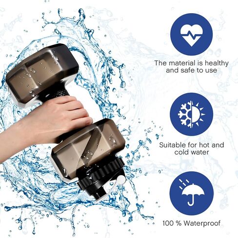 2 Pcs 75 oz Dumbbell Water Bottle Gym Gifts for Men Water Battle Big Capacity PETG Sports Fitness Exercise Jug for Father's Day Birthday Gift Outdoor Sports in Saudi Arabia