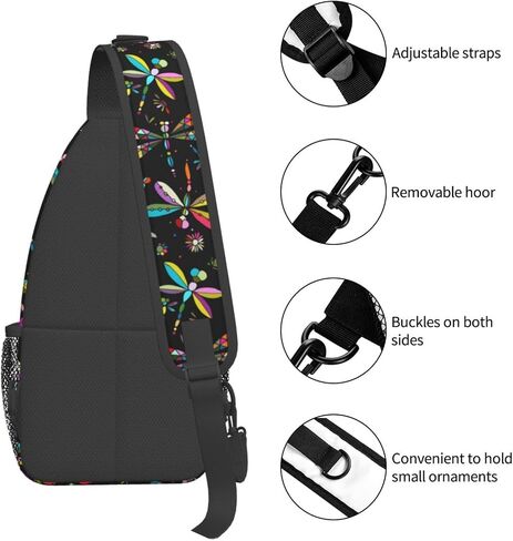 Casual Sling Bag for Women Men Travel Crossbody Sling Backpack Small Chest Shoulder Bag Gym Sports Hiking Daypack in Saudi Arabia