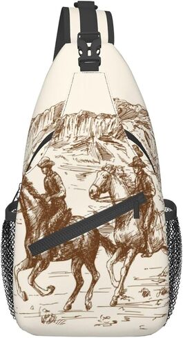 Casual Sling Bag for Women Men Travel Crossbody Sling Backpack Small Chest Shoulder Bag Gym Sports Hiking Daypack in Saudi Arabia