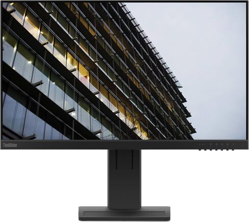 حزمة شاشة Lenovo ThinkVision مع Dockztorm Dock، شاشة 24 بوصة عالية الدقة (1920x1080)، معدل تحديث 60 هرتز، حامل VESA (100x100 مم)، HDMI، DP، مثالي للمنزل والأعمال، أسود (أحدث طراز 2024) (عبوتان) in Saudi Arabia