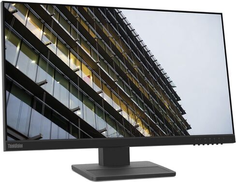 حزمة شاشة Lenovo ThinkVision مع Dockztorm Dock، شاشة 24 بوصة عالية الدقة (1920x1080)، معدل تحديث 60 هرتز، حامل VESA (100x100 مم)، HDMI، DP، مثالي للمنزل والأعمال، أسود (أحدث طراز 2024) (عبوتان) in Saudi Arabia
