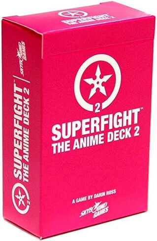 Skybound Superfight Anime Deck 2: 100 بطاقة توسيع للعبة الحجج السخيفة | للأطفال والمراهقين والبالغين، 3 لاعبين أو أكثر، للأعمار من 8 سنوات فما فوق in Kuwait