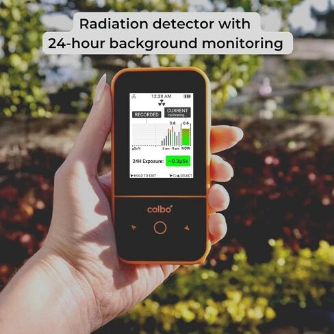 Colbo SafeCheck: مقياس EMF رقمي 4 في 1، وكاشف الإشعاع، واختبار المياه TDS، واختبار النترات. قياس جودة الغذاء والماء، ومقياس الإشعاع، ومعدات النجاة النووية in Saudi Arabia