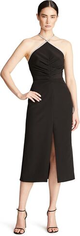 HALSTON Women's Piper Dress with Crystal Trim in Saudi Arabia