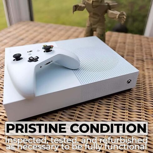 حزمة وحدة تحكم Zeust Xbox One S 1 تيرابايت ذات الإصدار الرقمي بالكامل - تتضمن وحدة تحكم Xbox One Series S باللون الأبيض، ووحدة تحكم لاسلكية 1x، وقطعة قماش من الألياف الدقيقة (متجددة) in Saudi Arabia